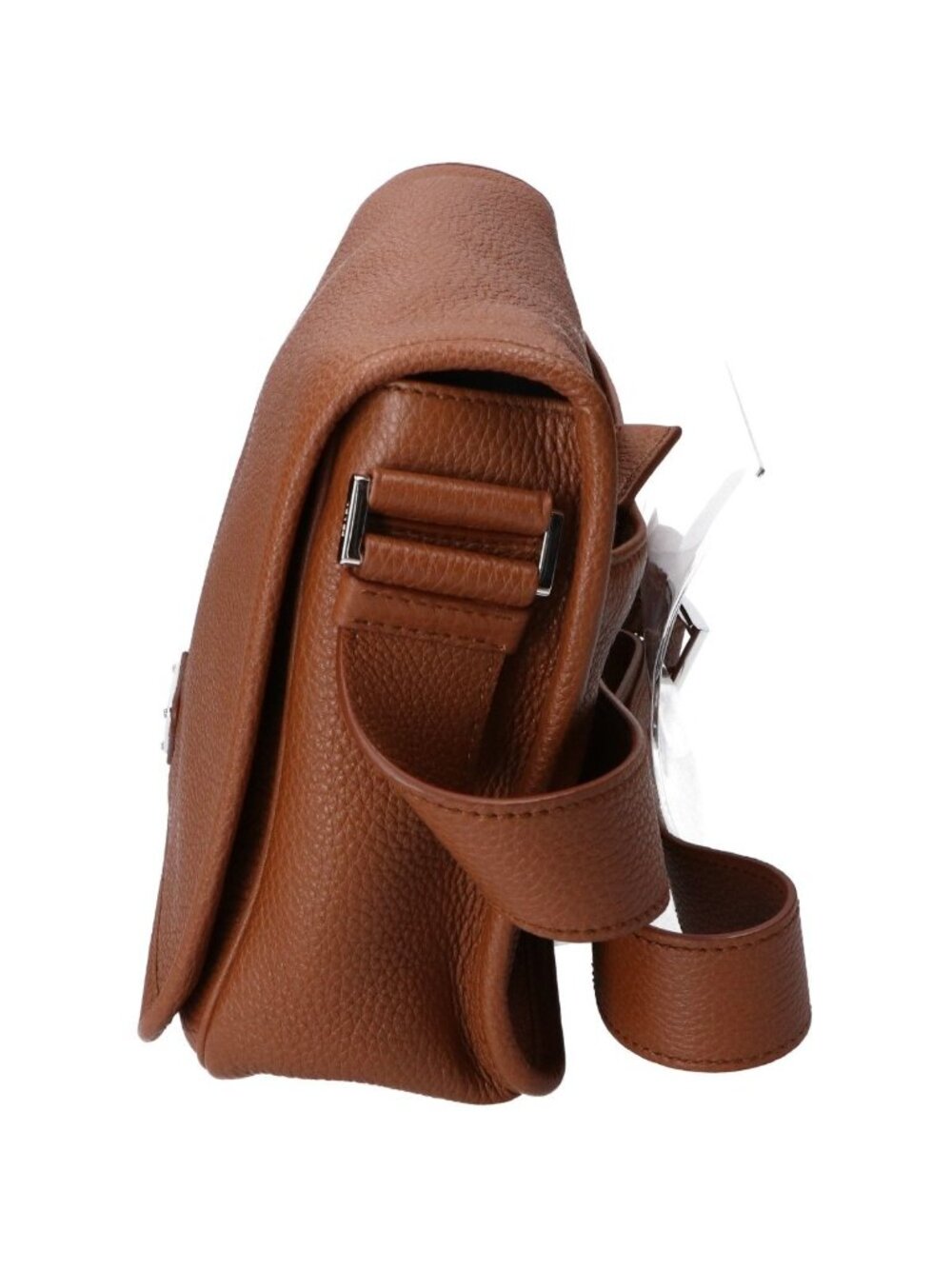 Prada Triangle Logo Calfskin Leather Cross Belt Bag - Picture 2 of 9